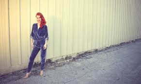 woman in jumpsuit